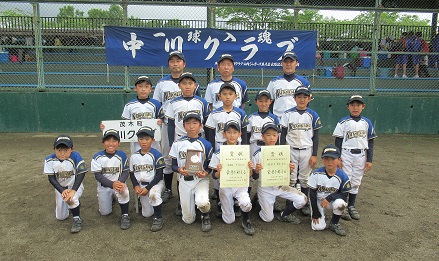 準優勝 中川クラブ