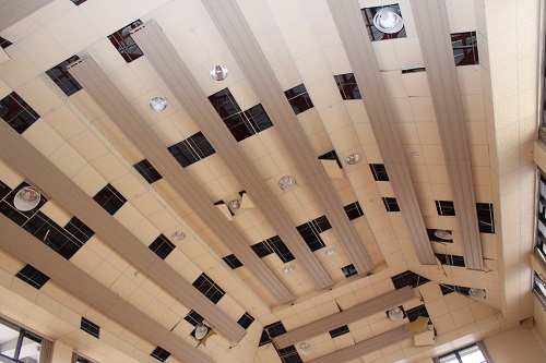 町民体育館サブアリーナ天井