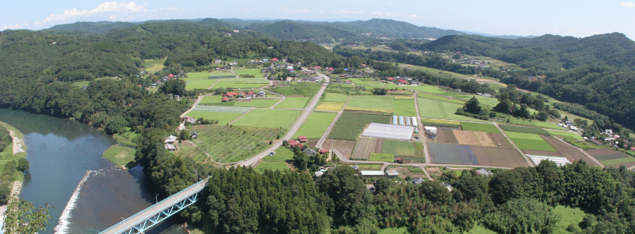 那珂川/鎌倉山からの眺め