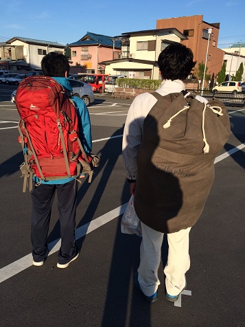 2人の職員を熊本県御船町に派遣