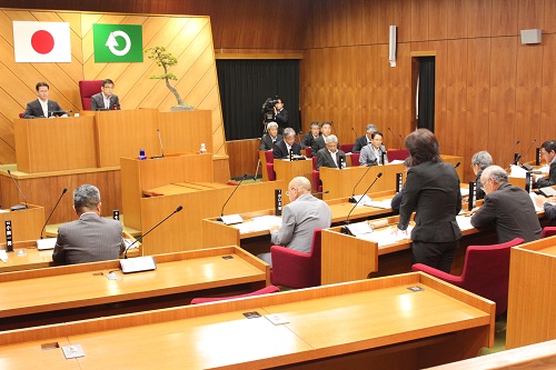 平成28年第2回茂木町議会定例会最終日