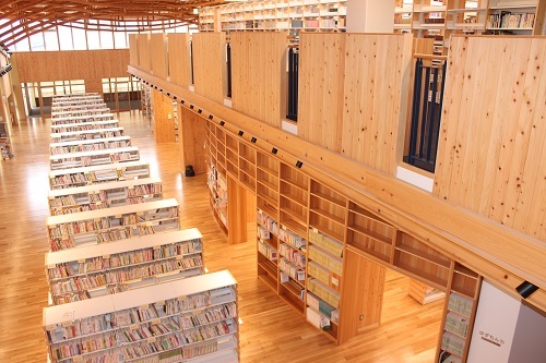 図書館内部の様子