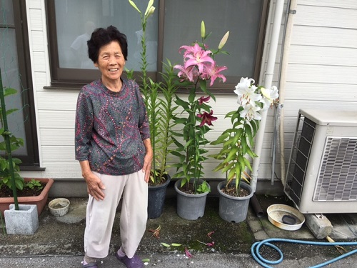 鉢植えの名人こと倉持綾子さん