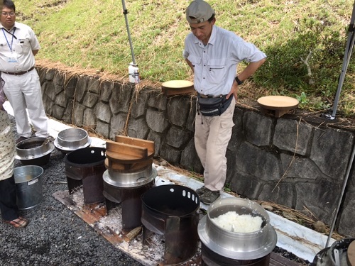 釜焚きの棚田米は抜群においしい