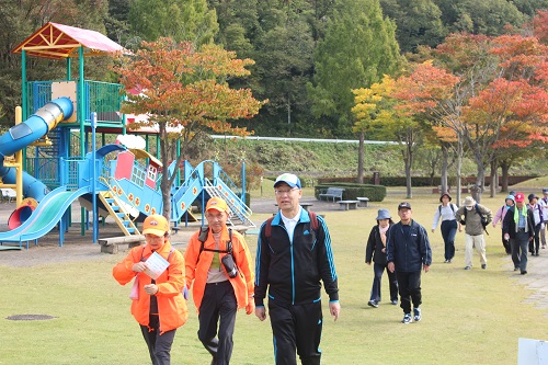 紅葉がきれいでした（道の駅もてぎ付近）