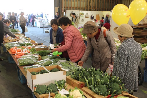 農産物展示即売会