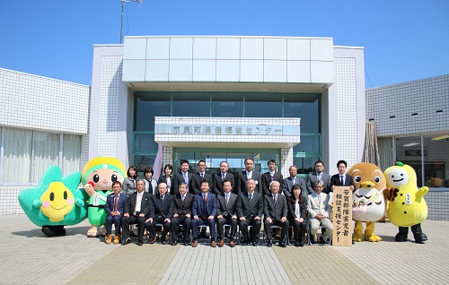 芳賀郡障害児者相談支援センター(3月29日に行われた開所式)