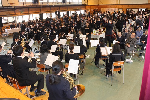 中川中学校お別れ会