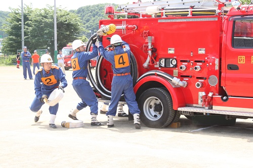 実践さながらの機敏な動き