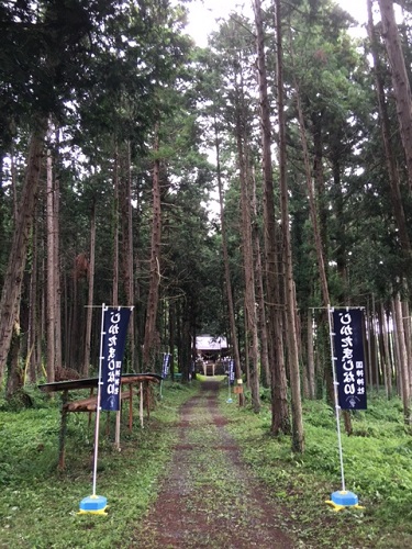 国神神社の参道