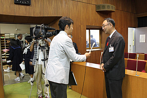 とちテレさんのインタビューを受けました