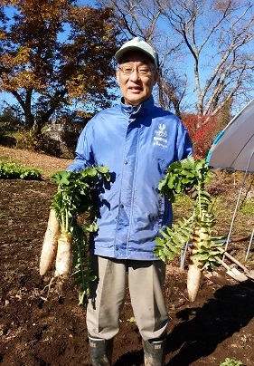 苦労して育てた野菜たちです