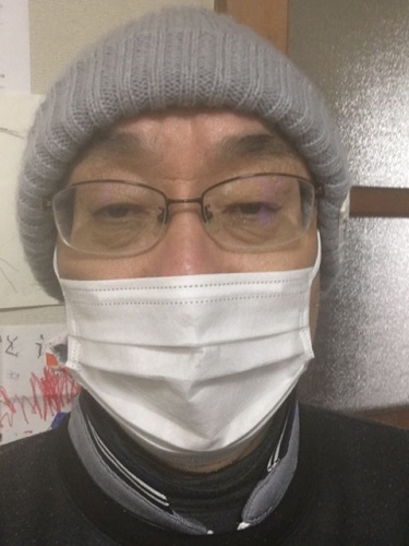 目もうつろ。でも頑張ります。