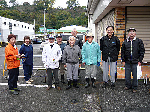 下横町清掃班の精鋭