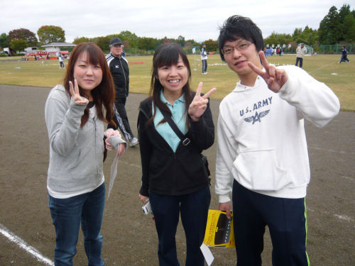 生井公民館。今まで隠しておいた若手3人衆