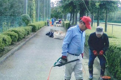 作業の様子