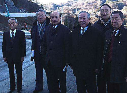 関東町村長会の皆さん