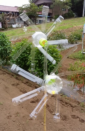 手作りのハクビシン除け