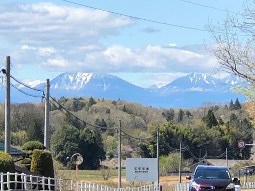笹原田付近から日光連山を望む(その1)