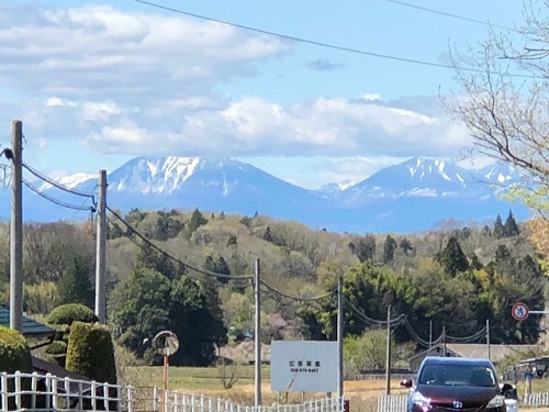 笹原田付近から日光連山を望む（その１）