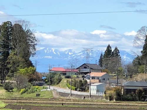笹原田付近から日光連山を望む(その2)