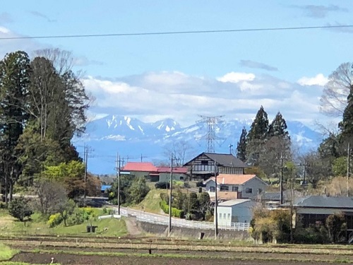 笹原田付近から日光連山を望む（その２）