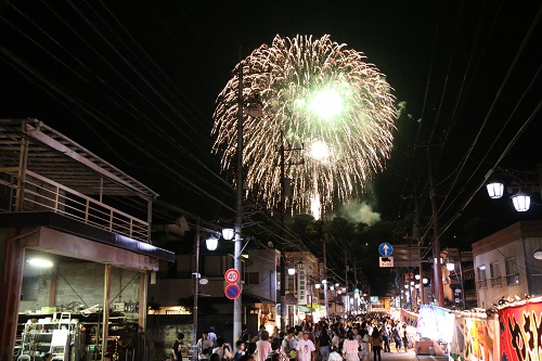 この花火が今年は見られないとは