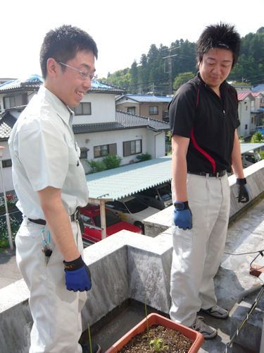 頼りになる？節電対策職員です