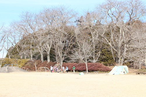 城山公園に無事到着