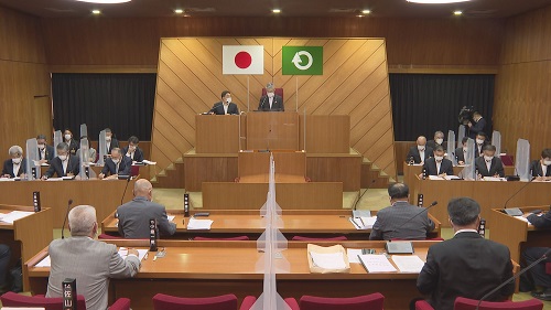 9月議会が開会しました