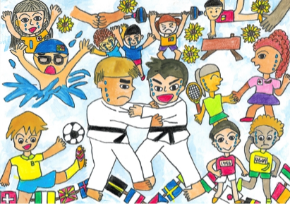 「世界が なかよく」永嶋尽くん