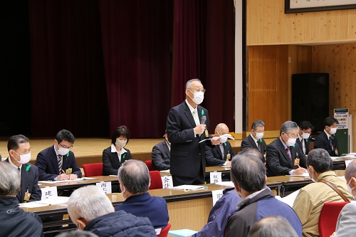 今年度の主要事業を説明しました