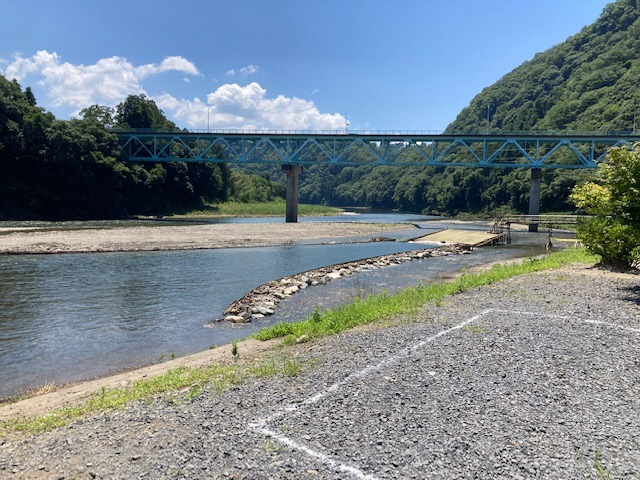 大瀬のやなの絶景