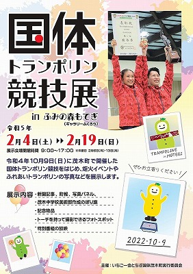 国体トランポリン競技展ポスター