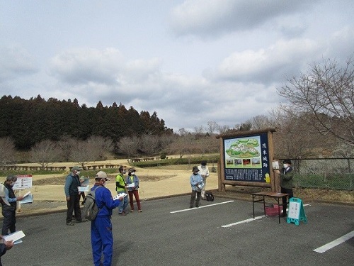 茂木城ツアーの様子