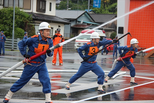 練習の成果を十分に発揮