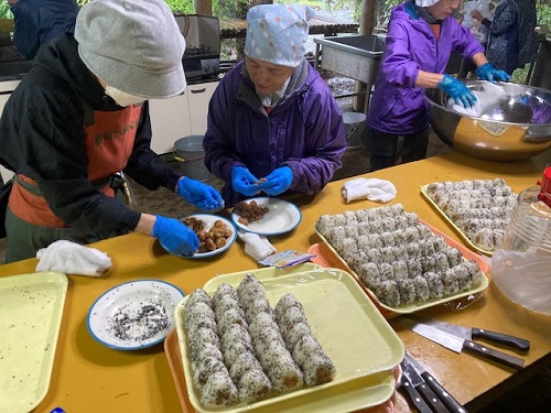 棚田米のおにぎり 絶品でした