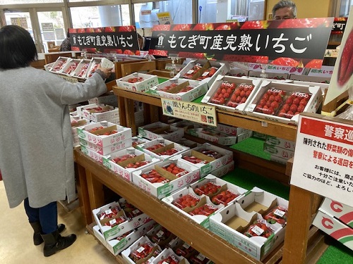 今日も売り場は大盛況