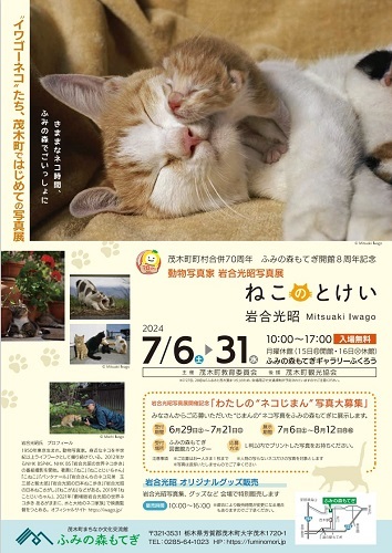 茂木町初開催の岩合光昭写真展