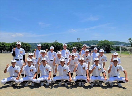 茂木中学校野球部のみなさん