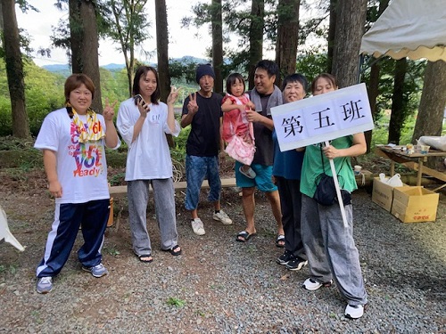 元気な小山第五班のみなさん