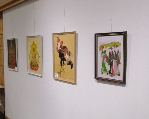 素晴らしい作品が多数展示された