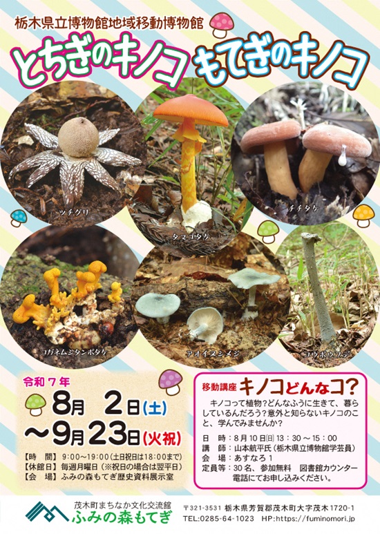 とちぎのキノコもてぎのキノコ