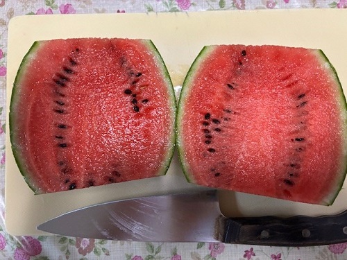 甘い甘―いスイカでした