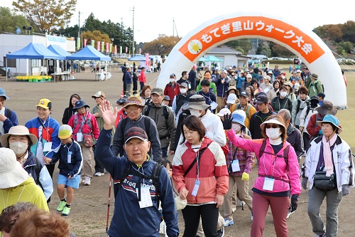 意気揚々とスタート！
