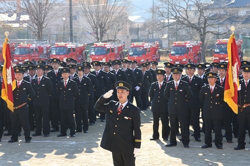 町の安心・安全を守る消防団