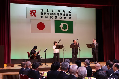 オカリナアンサンブルMによる演奏