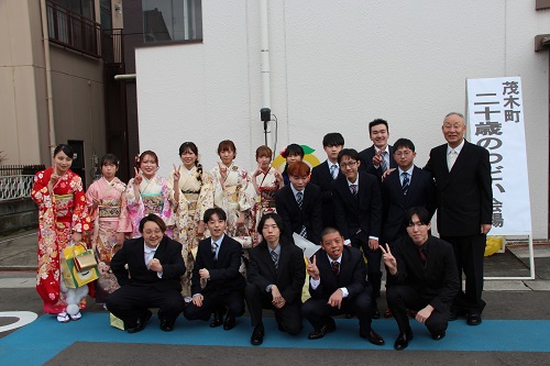 新たな門出を祝って 今後の活躍を期待します