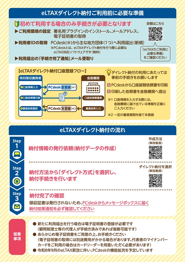 リーフレット裏面