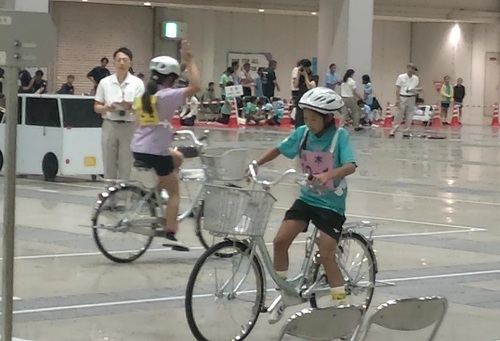 練習の成果を発揮しました